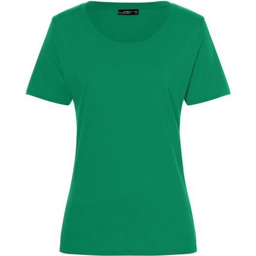 Ladies' Basic-T - Leicht tailliertes T-Shirt aus Single Jersey (Bild 1)