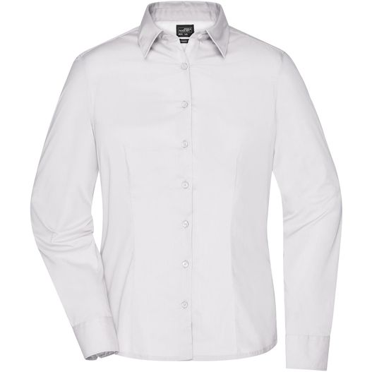 Ladies' Business Shirt Long-Sleeved - Klassisches Shirt aus strapazierfähigem Mischgewebe (Bild 1)
