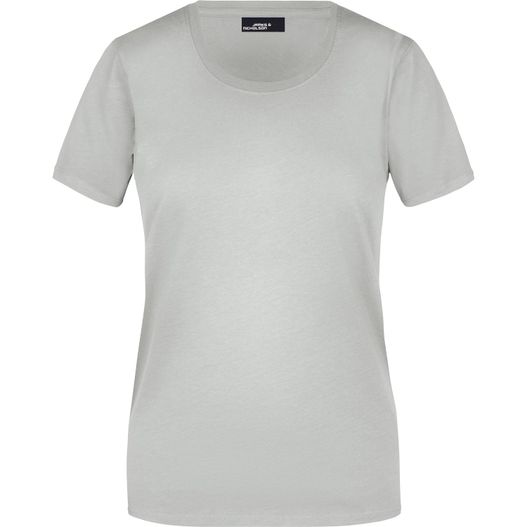 Ladies' Basic-T - Leicht tailliertes T-Shirt aus Single Jersey (Bild 1)
