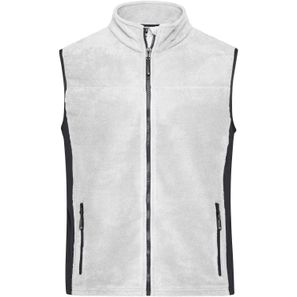 Men's Workwear Fleece Vest - STRONG - - Strapazierfähige Fleeceweste im Materialmix