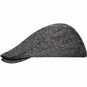 Dandy Cap - Flache Mütze mit verdeckt genähtem Schild