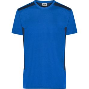 Men's Workwear T-Shirt - STRONG - - Strapazierfähiges und pflegeleichtes T-Shirt mit Kontrasteinsätzen