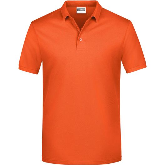 ein oranges poloshirt auf weißem hintergrund Promo Polo Man - Klassisches Poloshirt (Bild 1)