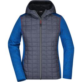 Ladies' Knitted Hybrid Jacket - Strickfleecejacke im stylischen Materialmix
