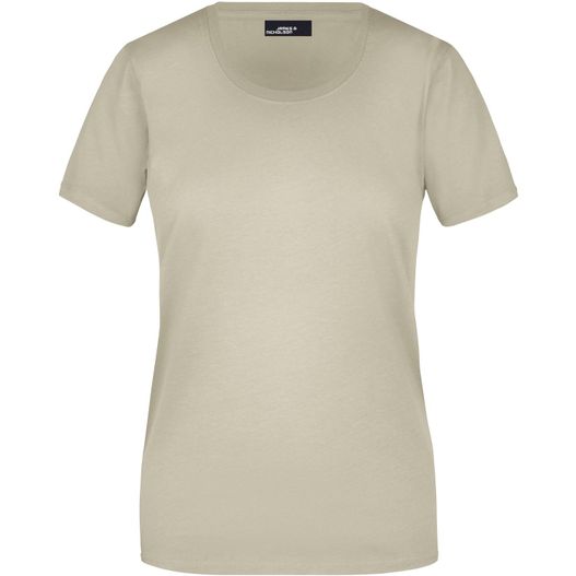 Ladies' Basic-T - Leicht tailliertes T-Shirt aus Single Jersey (Bild 1)