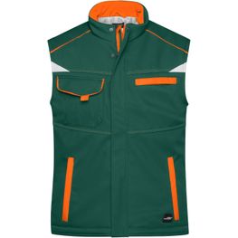 Workwear Softshell Padded Vest - COLOR - - Funktionelle Softshellweste mit warmem Innenfutter