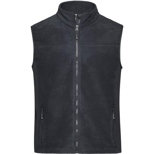 Men's Workwear Fleece Vest - STRONG - - Strapazierfähige Fleeceweste im Materialmix (Bild 1)
