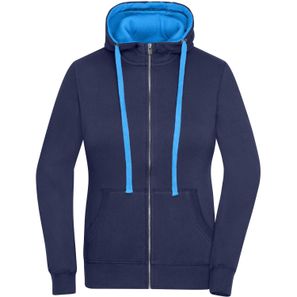 Ladies' Lifestyle Zip-Hoody - Sweatjacke mit Reißverschluss und Kapuze