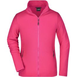 Ladies' Basic Fleece Jacket - Klassische Fleecejacke mit Stehkragen