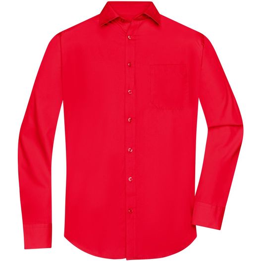 Men's Shirt Longsleeve Poplin - Klassisches Shirt aus pflegeleichtem Mischgewebe (Bild 1)