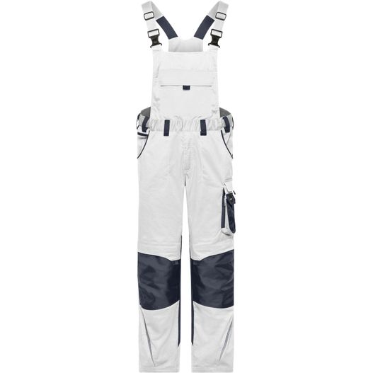 Workwear Pants with Bib - STRONG - - Spezialisierte Latzhose mit funktionellen Details und flexibel einstellbarem, elastischen Bund (Bild 1)