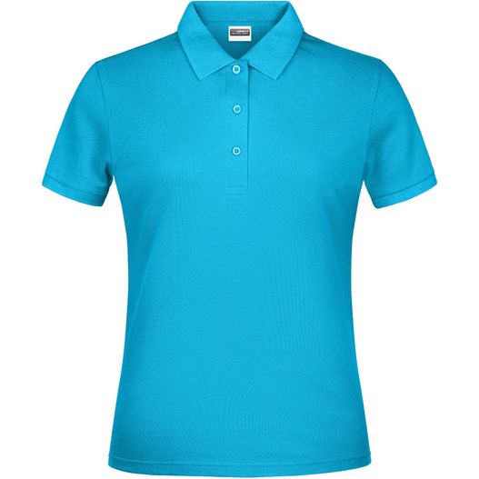 ein frauen poloshirt in türkis Promo Polo Lady - Klassisches Poloshirt (Bild 1)