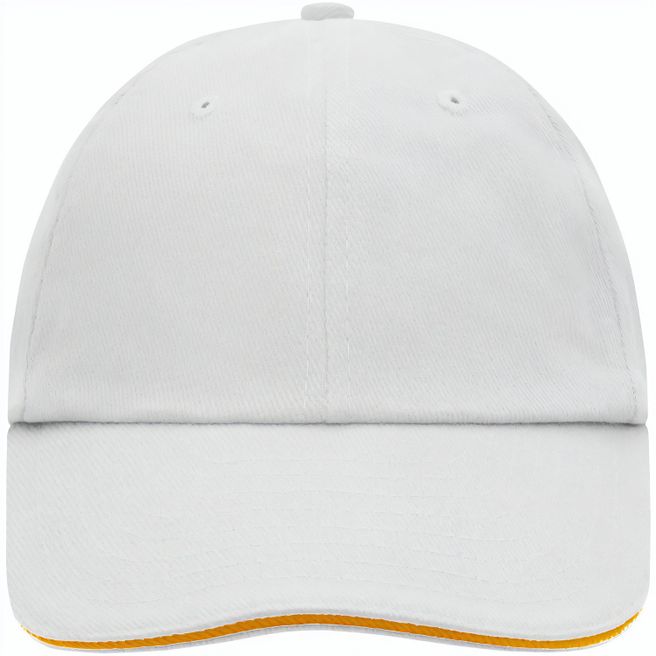 6 Panel Raver Sandwich Cap - Klassisches Allround-Cap mit kontrastfarbigem Sandwich