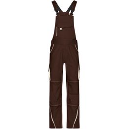 Workwear Pants with Bib - COLOR - - Funktionelle Latzhose im sportlichen Look mit hochwertigen Details