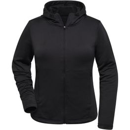 Ladies' Sports Zip Hoody - Modische Kapuzenjacke aus 100% recyceltem Polyester für Sport und Freizeit