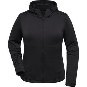 Ladies' Sports Zip Hoody - Modische Kapuzenjacke aus 100% recyceltem Polyester für Sport und Freizeit
