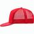 5 Panel Flat Peak Cap - 5 Panel Mesh Cap mit flachem Schild (Bild 2)