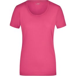 Ladies' Stretch Round-T - T-Shirt aus weichem Elastic-Single-Jersey