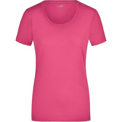 Ladies' Stretch Round-T - T-Shirt aus weichem Elastic-Single-Jersey