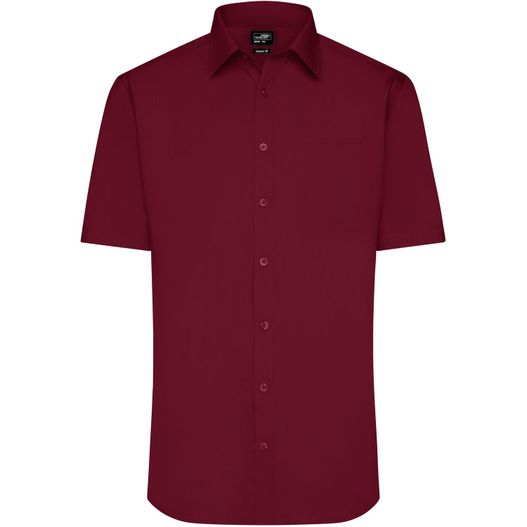 Men's Shirt Shortsleeve Poplin - Klassisches Shirt aus pflegeleichtem Mischgewebe (Bild 1)