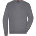 Men's V-Neck Pullover - Klassischer Baumwoll-Pullover