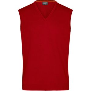 Men's V-Neck Pullunder - Klassischer Baumwoll-Pullunder