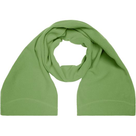 Microfleece Scarf - Eleganter Fleece Schal mit umgenähten Enden und Ziernaht (Bild 1)