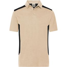 Men's Workwear Polo - STRONG - - Strapazierfähiges und pflegeleichtes Polo mit Kontrasteinsätzen