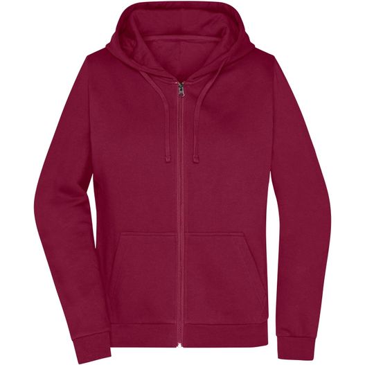 Ladies' Promo Zip Hoody - Klassische Sweatjacke mit Kapuze (Bild 1)