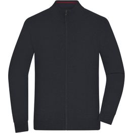 Men's Zip Cardigan - Klassische Strickjacke mit Reißverschluss
