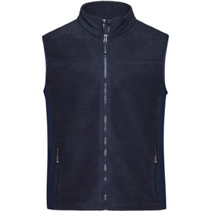 Men's Workwear Fleece Vest - STRONG - - Strapazierfähige Fleeceweste im Materialmix
