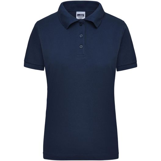 ein frauen marine poloshirt Workwear Polo Women - Strapazierfähiges klassisches Poloshirt (Bild 1)