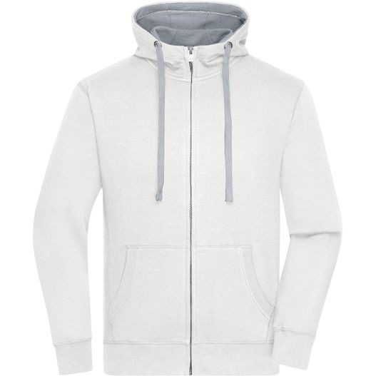 Men's Lifestyle Zip-Hoody - Sweatjacke mit Reißverschluss und Kapuze (Bild 1)