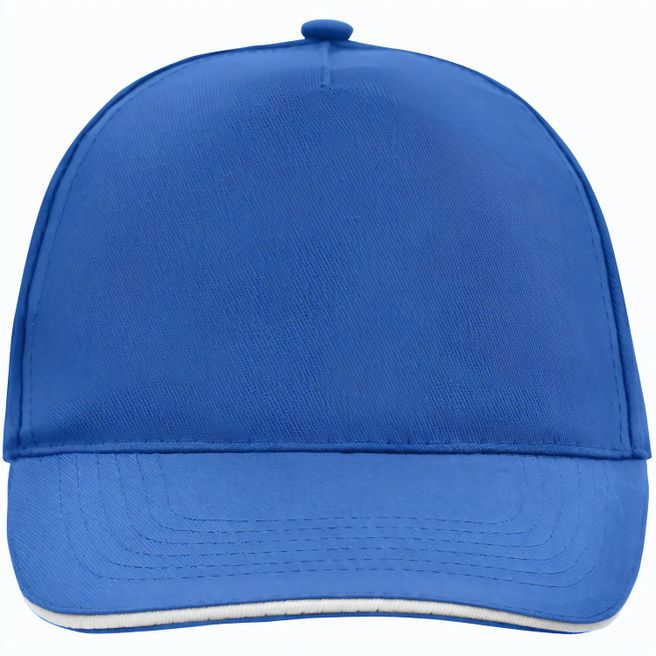 5 Panel Promo Sandwich Cap - 5 Panel Promo Cap mit kontrastfarbigem Sandwich