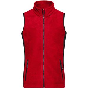 Ladies' Workwear Fleece Vest - STRONG - - Strapazierfähige Fleeceweste im Materialmix