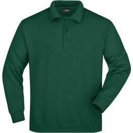 Polo-Sweat Heavy - Klassisches Komfort Polo-Sweatshirt