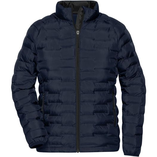 eine jacke mit kapuze und reißverschluss Ladies' Modern Padded Jacket - Leichte, modische Steppjacke aus recyceltem Polyester (Bild 1)