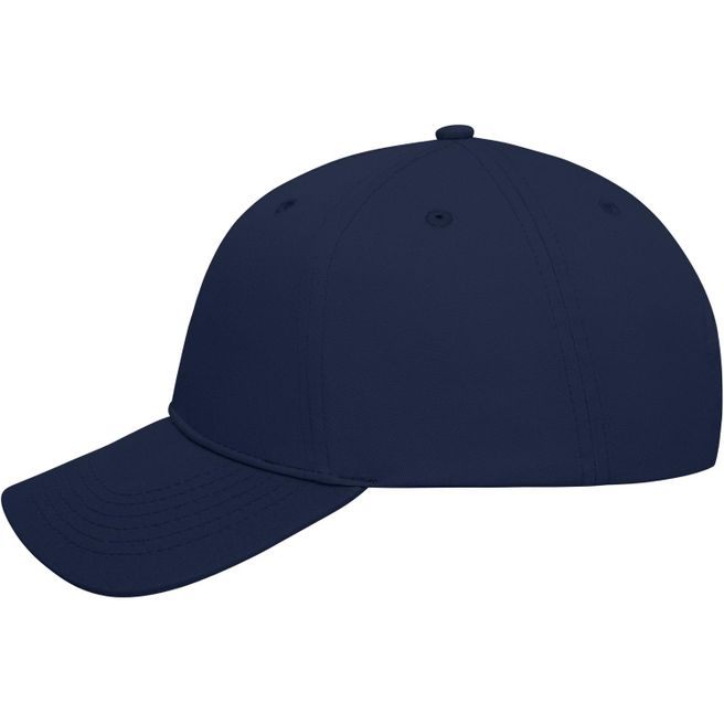 6 Panel Cap Bio Cotton - 6 Panel Cap mit ungebürsteter Oberfläche