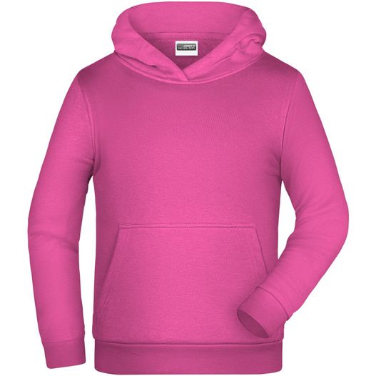 ein rosa kapuzenpullover mit kapuze drauf Children Promo Hoody - Klassisches Kapuzensweat für Kinder (Bild 1)