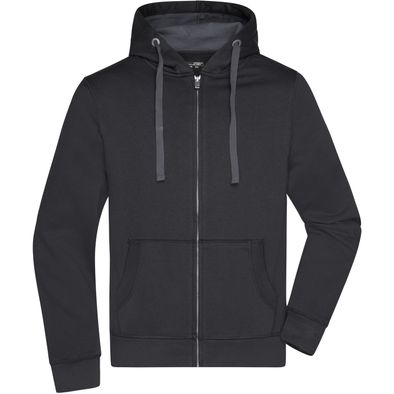Men's Hooded Jacket - Premium Sweatjacke mit Bionic®-Finish