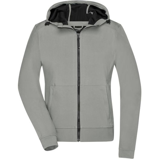Ladies' Hooded Softshell Jacket - Softshelljacke mit Kapuze im sportlichen Design (Bild 1)
