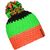 Crocheted Cap with Pompon - Angesagte 3-farbige Häkelmütze mit Pompon (Bild 3)