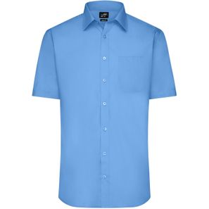 Men's Shirt Shortsleeve Poplin - Klassisches Shirt aus pflegeleichtem Mischgewebe