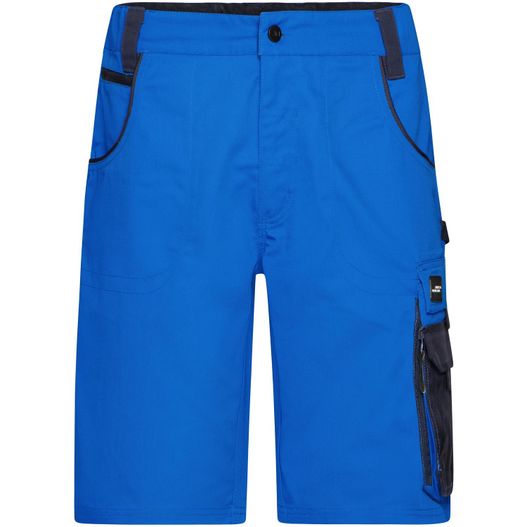 blaue shorts mit reißverschlusstasche Workwear Bermudas - STRONG - - Spezialisierte Arbeitsshorts mit funktionellen Details (Bild 1)