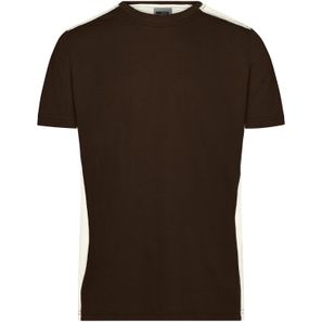 Men's Workwear T-Shirt - COLOR - - Strapazierfähiges und pflegeleichtes T-Shirt mit Kontrasteinsätzen