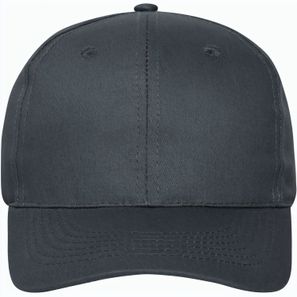 6 Panel Cap Bio Cotton - 6 Panel Cap mit ungebürsteter Oberfläche