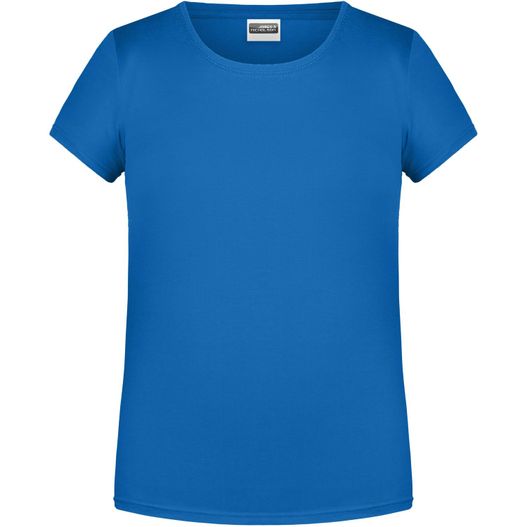 Girls' Basic-T - T-Shirt für Kinder in klassischer Form (Bild 1)