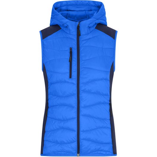 Produktabbildung Ladies' Hybrid Vest - Sportliche Weste mit Kapuze im attraktiven Materialmix Ladies' Hybrid Vest - Sportliche Weste mit Kapuze im attraktiven Materialmix (Bild 1)