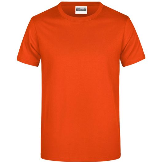 ein oranges t-shirt auf weißem hintergrund Promo-T Man 180 - Klassisches T-Shirt (Bild 1)