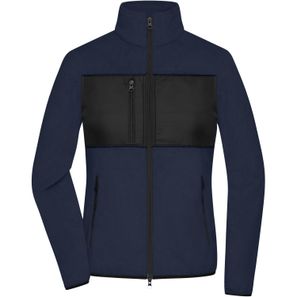 Ladies' Fleece Jacket - Fleecejacke im Materialmix